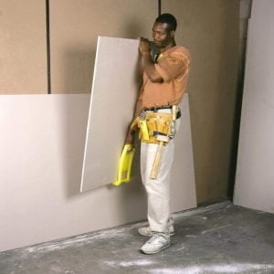 Držalo za nošenje mavčnih in OSB plošč