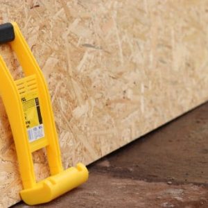 Držalo za nošenje mavčnih in OSB plošč