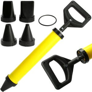 Vacuum gun for grouting stone and slabs + attachments 660mm