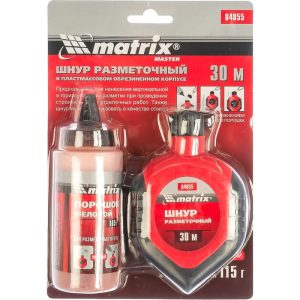 30m markirna gradbena označevalna vrvica + kreda 115g 12 30m markirna gradbena označevalna vrvica + kreda 115g