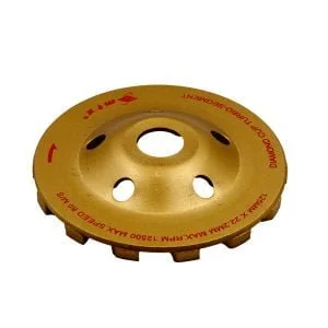 Diamantna segmentna plošča za brušenje betona 125mm 12 {