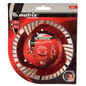 PRO Diamantna rezalna plošča za keramične ploščice 125mm 15 Diamantna rezalna plošča za keramične ploščice 125mm