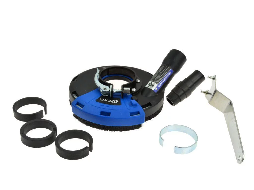 Absaugung für Winkelschleifer 115-125mm + 125mm Doppelreihenscheibe - Bild 20