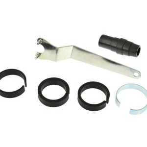 Absaugung für Winkelschleifer 115-125mm + Platte 125mm zweireihig