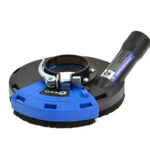 Absaugung für Winkelschleifer 115-125mm + Platte 125mm zweireihig