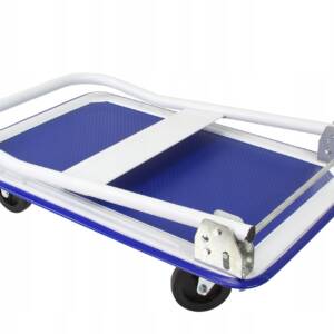 Močan zložljiv transportni voziček 150kg