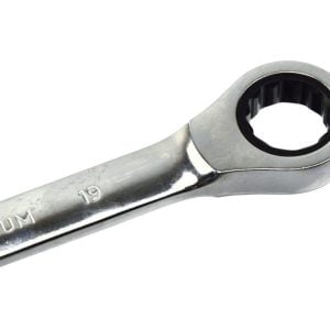 7 Delni Set viličasto-obročnih ratchet ključev z ragljo 8-19mm