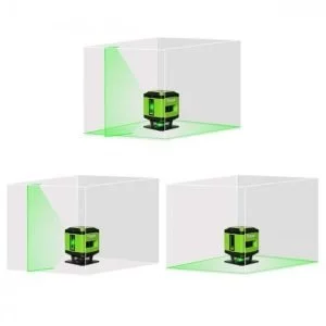 Nivelir za polaganje keramike zeleni laser 5 linijski