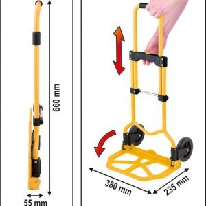 Močan zložljiv transportni voziček do 60kg