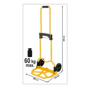 Močan zložljiv transportni voziček do 60kg