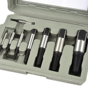 Set za odstranjevanje poškodovanih vijakov 8 delni