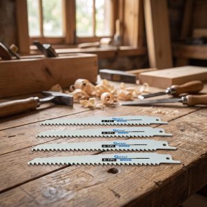 5x list žage lisičji rep za les in mavčne plošče 150mm