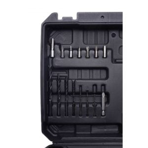 LED Baterijski vijačnik 20V z LCD + set orodja
