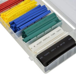 Termo skrčljive cevke - 100 delni set