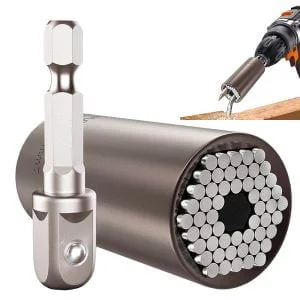 Slika 1/4 univerzalnega adapterja za vijake 7-19 mm, ki prikazuje njegovo robustno konstrukcijo.