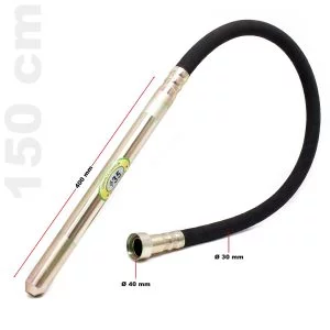 Vibro igličasti vibrator za beton 800W 1,5m