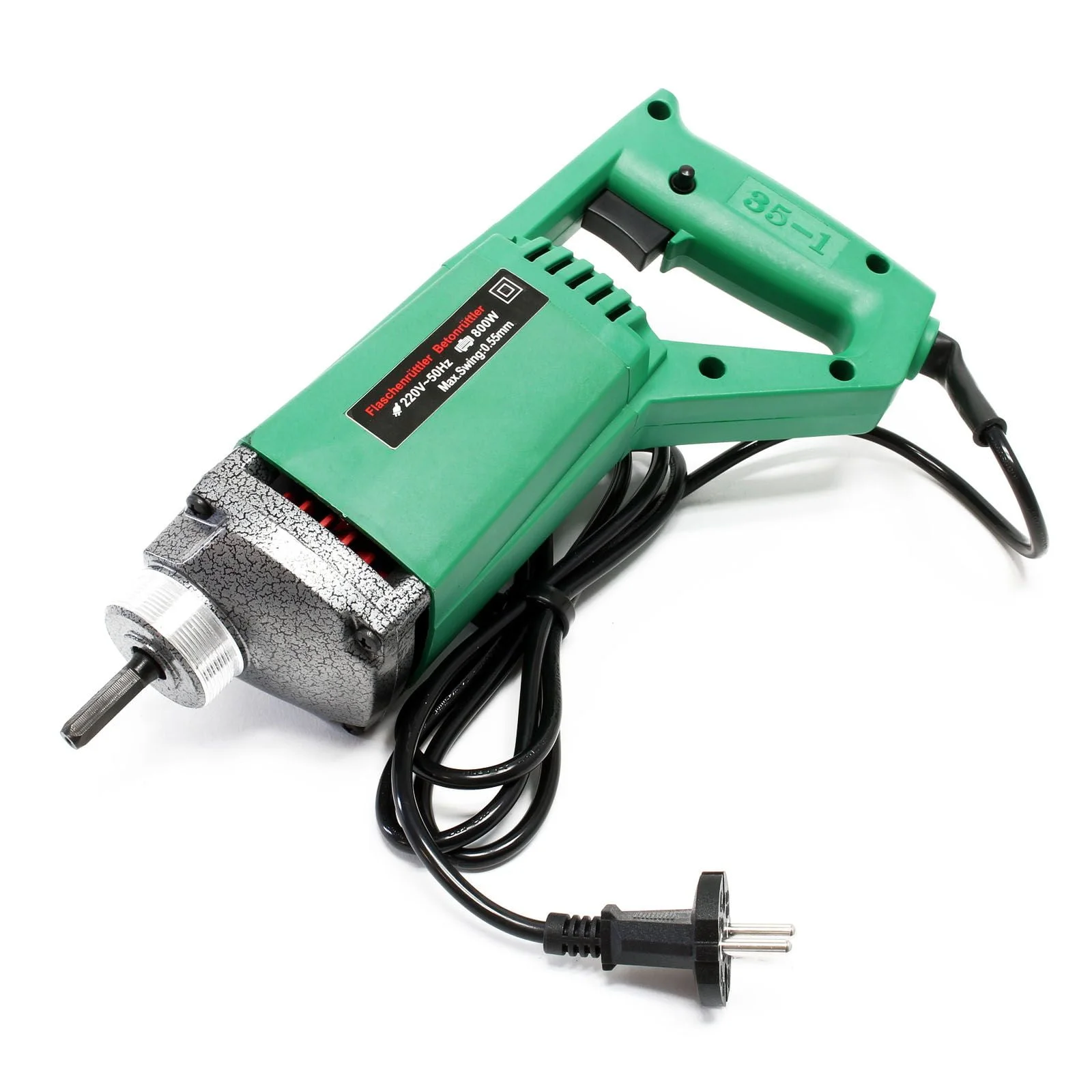 Vibro igličasti vibrator za beton 800W 1,5m - slika 6