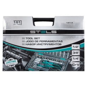 STELS 151 set račne 1/2 - 3/8 - 1/4 + kovček