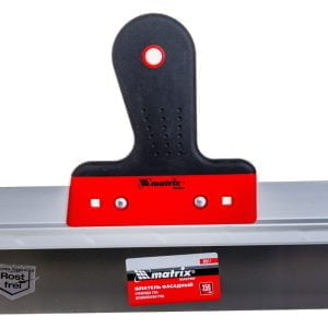 Široka inox gladilka za suhomontažo 350mm