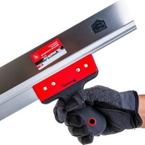 Široka inox gladilka za suhomontažo 350mm