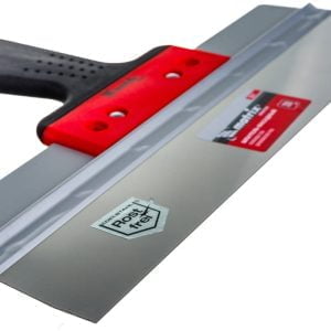 Široka inox gladilka za suhomontažo 350mm