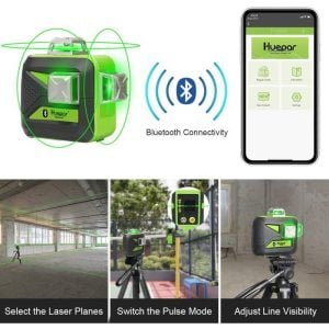 603CGBT PROFI zeleni 12 linijski laserski nivelir Bluetooth upravljanje