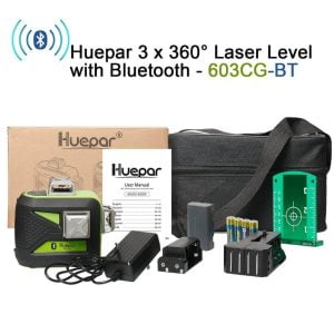 603CGBT PROFI zeleni 12 linijski laserski nivelir Bluetooth upravljanje