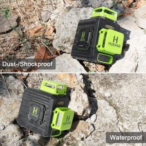 B02CG zeleni 8 linijski laserski nivelir + kovček