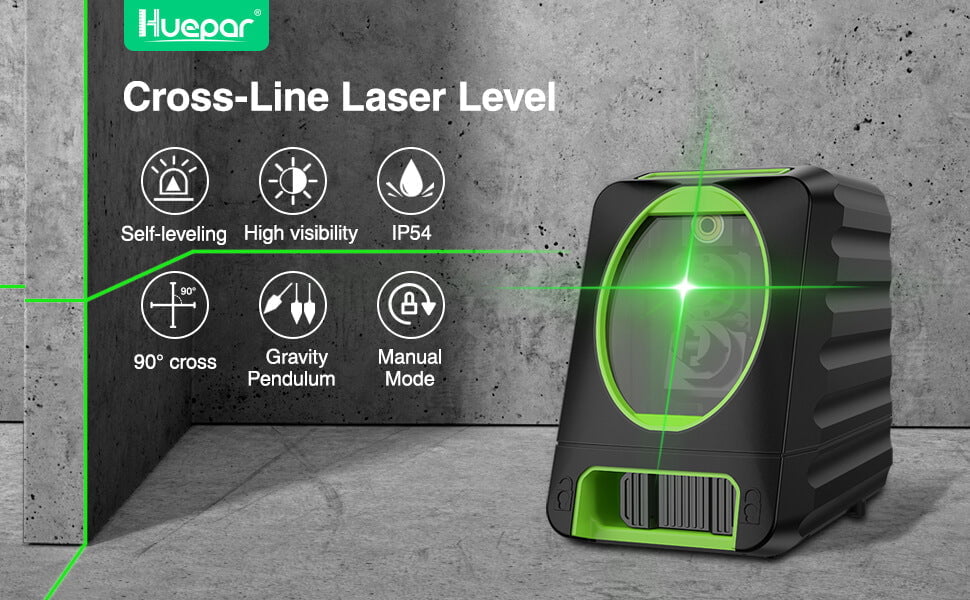 BOX1G Križni zeleni laserski nivelir + pulzna funkcija za detektor 11 BOX1G Križni zeleni laserski nivelir + pulzna funkcija za detektor - slika 9