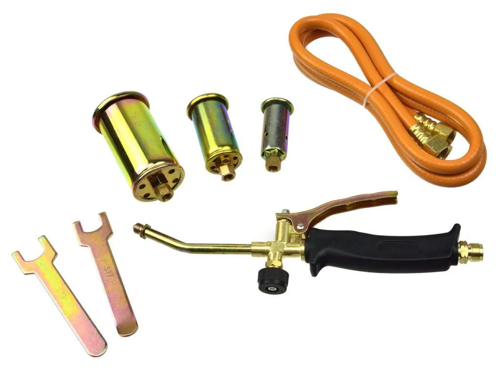 Brenner gas burner 3 nozzles 25/35/50 mm