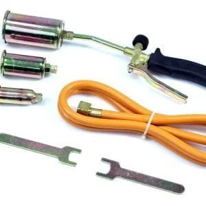 Brenner gas burner 3 nozzles 25/35/50 mm