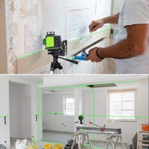 GF360G 12 linijski zeleni laserski nivelir + akumulator AKCIJA