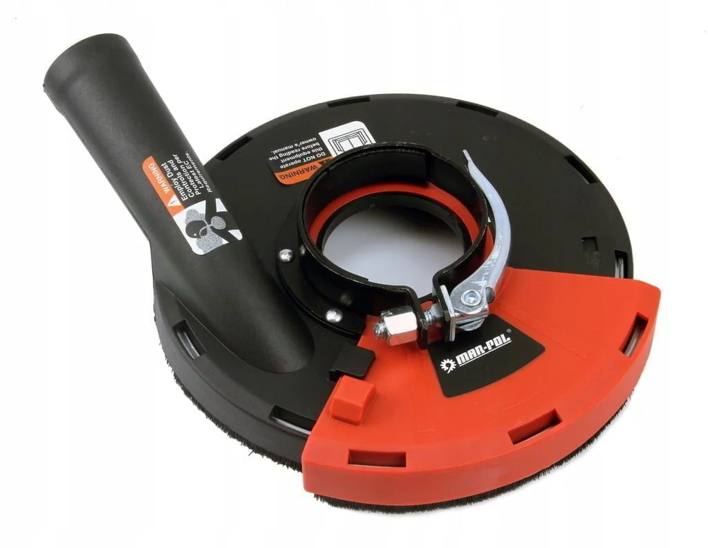 Absaugung für Winkelschleifer 115-125mm + 125mm Doppelreihenscheibe - Bild 22