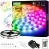 5m Set LED trak RGB IP20 - glasbeni s pisanimi utripajočimi lučmi ob zvoku glasbe.