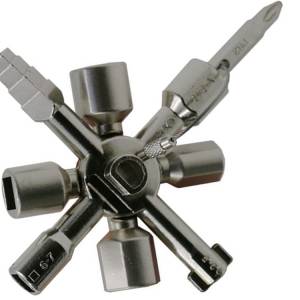 Univerzalni ključ za tehnične omare 10 v 1