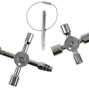 Univerzalni ključ za tehnične omare 10 v 1