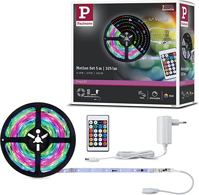 5m Set LED trak RGB IP20 Ambientni - kontroler na traku 3 5m Set LED trak RGB IP20 Ambientni s kontrolerjem na traku za živo razsvetljavo.