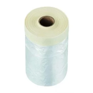 Alternativni prikaz zaštitne folije za slikare s trakom 270 cm x 20 m