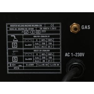 MIG, MMA, CO2 varilni aparat 250A