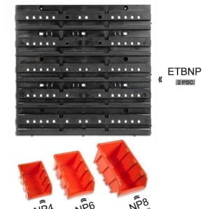 Stenski predalnik PVC - 26 delni organizator