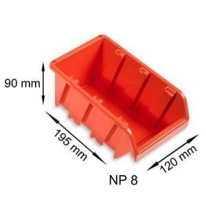 Stenski predalnik PVC - 26 delni organizator