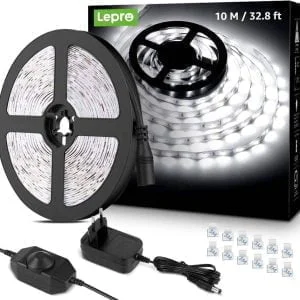 10m Set bijela 6000K LED traka IP20 + zatamnjivač