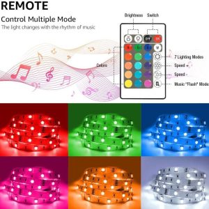 Set LED trak 20m RGB IP20 - 2x10m glasbeni