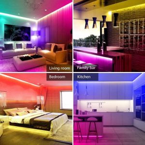 Set LED trak 20m RGB IP20 - 2x10m glasbeni