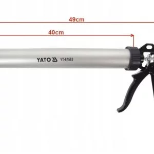 Alternative view of Alu pištola za fugiranje kamna in plošč + nastavki