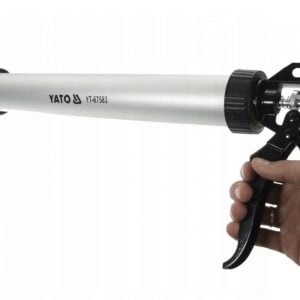 Alu pištola za fugiranje kamna in plošč + nastavki