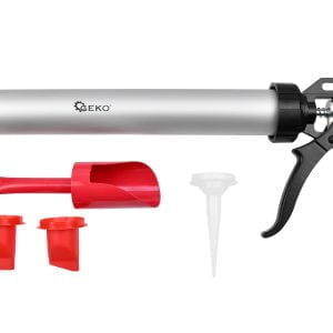 Alu pištola za fugiranje kamna in plošč + nastavki