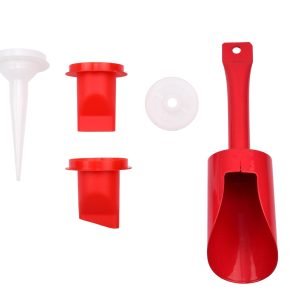 Alu pištola za fugiranje kamna in plošč + nastavki