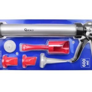 Alu pištola za fugiranje kamna in plošč + nastavki