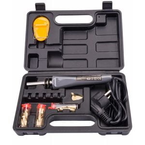 Spajkalnik za les in usnje 60W pirografija + kovček